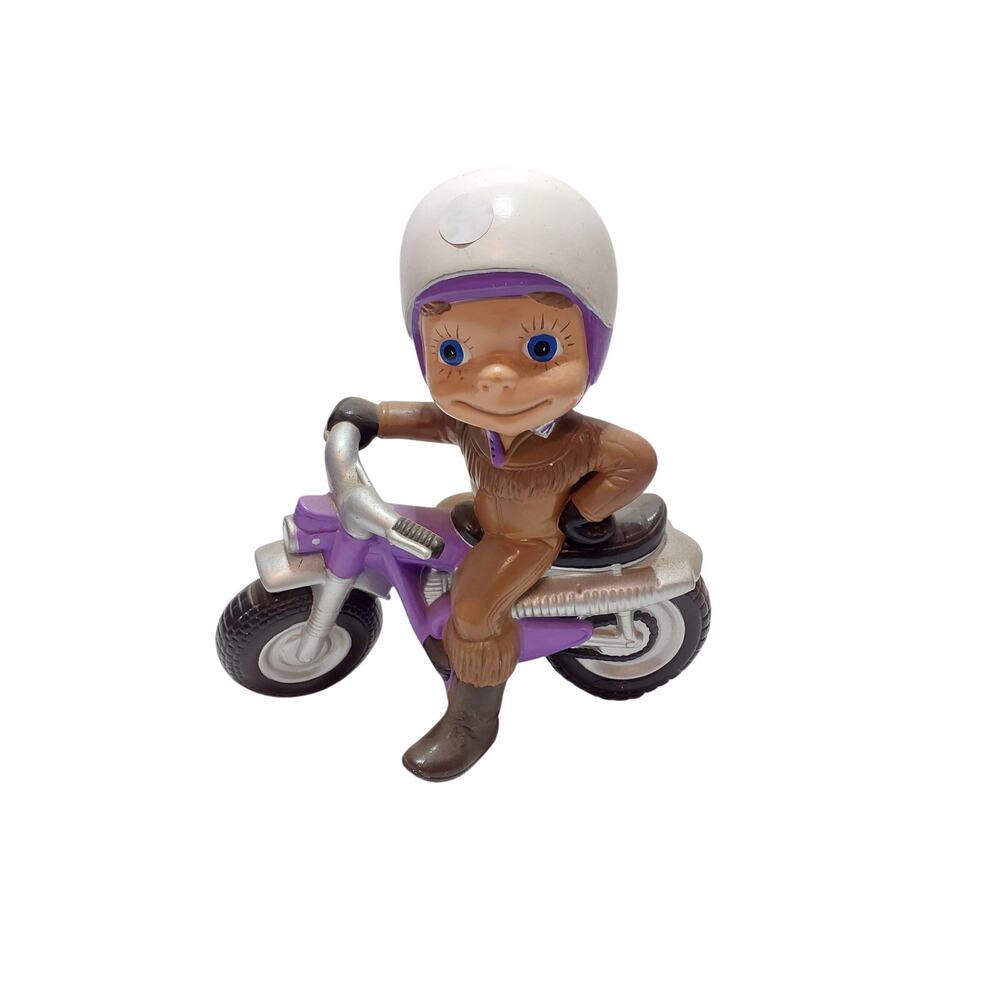 ceramic boy mac figurine